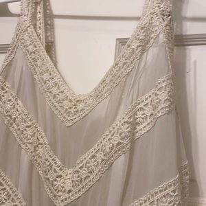 Tula Rosa long dream lace dress